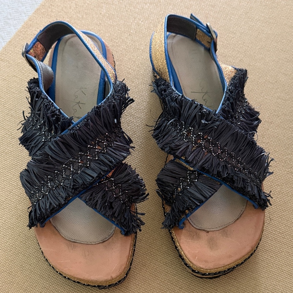 Meher KAkalia size 41 sandals - Picture 3 of 6